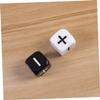 Abaodam 12Pcs Black Minus Sign Dice Counting Game for Party Table Play Accessories view 4