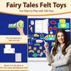 Ai fsem Cat's Big Lunch Felt Board Story Sets 25 Pcs Felt Pieces Preschool Storytelling Learning Activities for Kindergarten Family view 4