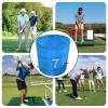 Backyard Golf gameBucket- Outdoor PracticeBucket, Foldable Golf Chipping gameStorageBucket| Digital StorageBucket,Ball Sport Training Oxford Fabric Organizer for Adults Beginners Kids Women Men view 4