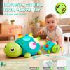 Baby Crawling Turtle Toy 6 9 12 18 Months, Infant Tummy Time Sensory Teething Musical Toys, Toddler Walking Learning Motor Skill for 1 2 3 Year Old Boy Girl Birthday Gift Valentines Day view 2