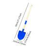 MFMEXUL Hand Tool Beach Sand Toy Steel Gift for Kids Children Compact Outdoor Gardening Toy for Planting Farming Beach Household, Sharp spade view 4