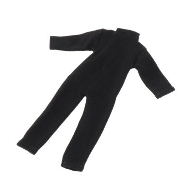 1/12 Scale Action Figure Clothes, Male Body Suit, Fashion Casual Trendy Jumpsuit, Doll Clothes for 6" Male Dolls Body Figures
