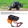 Alomejor ESC Motor Dual Fan Set Aluminum Plastic ESC Cooling Fan Set for Slash 4x4 Rustler Hoss Velineon (Gold) view 4