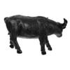 Abaodam Creative Resin Buffalo Coin Storage Jar Artistic Money Pot for Black Large Capacity Cartoon Money Box for Daily Savings and Birthday Gift view 1