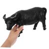 Abaodam Creative Resin Buffalo Coin Storage Jar Artistic Money Pot for Black Large Capacity Cartoon Money Box for Daily Savings and Birthday Gift view 3
