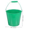 Abaodam Beach Thick Large Bucket with Small Shovel Sand Digging Tools for Outdoor Play Comfortable Grip and Rounded Edges Lightweight Random Color view 2