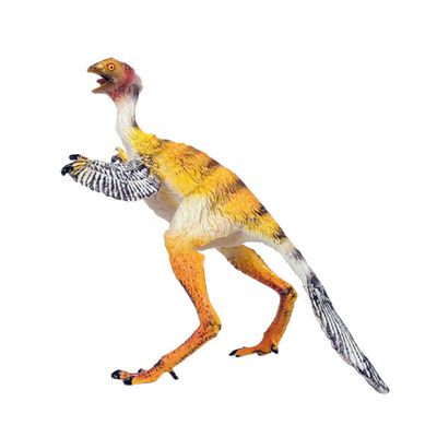 Abaodam Simulation Sinosauropteryx Dinosaur Model Lifelike Bird for Boys Educational Collectible Plastic Craft