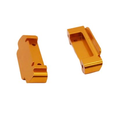 For Wltoys A959-B A969-B A979-B 2Pcs Front Rear Bumper Rc Car Off-road Tracked Vehicle Parts And Accessories Upgrade Replacement Use RC Car Upgrade Part(Yellow)