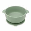 EKOSELA Silicone Baby Suction Bowls Non-Slip Stay Put, High Edge for Self Feeding, BPA Free Toddler Feeding Bowl, (Green) view 1