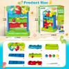 AuroTops Toys for Toddlers 1 2 3 Years Old Boys & Girls Musical Toy for Kids 12-18 Months Interactive Montessori Toys with Light & Sound,Christmas Birthday Gifts view 2