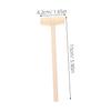 ibasenice 10pcs Mini Wooden Hammer for Boys Educational Hand Eye Coordination Development Dexterity Training Beat Creative Pounding Mallets view 2