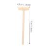 Toyvian 10pcs Mini Wooden Hammer Mallets Educational Beating for Boys Hand Eye Coordination Dexterity Development Gift view 2