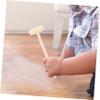 Toyvian 10pcs Mini Wooden Hammer Mallets Educational Beating for Boys Hand Eye Coordination Dexterity Development Gift view 4