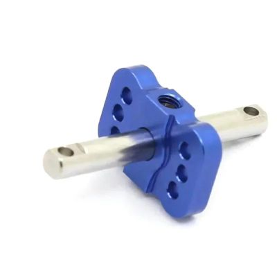 For Traxxas For Slash 2WD Lock Straight Shaft Differential Spool DIY Rc Car Tracked Vehicle Parts And Accessories Upgrade Replacement Use RC Car Upgrade Part(Blue)