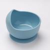 EKOSELA Silicone Baby Suction Bowlsv Non-Slip Stay Put, High Edge for Self Feeding, BPA Free Toddler Feeding Bowl, (Blue) view 1