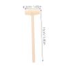 BRIGHTFUFU 10pcs Mini Wooden Hammer Beat for Boys Educational Beat for Hand Eye Coordination Development and Dexterity Building view 2