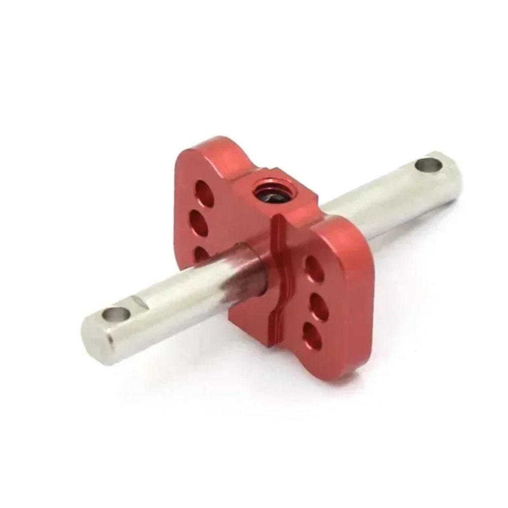 For Traxxas For Slash 2WD Lock Straight Shaft Differential Spool DIY Rc Car Tracked Vehicle Parts And Accessories Upgrade Replacement Use RC Car Upgrade Part(Red)