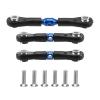 Compatible with Tamiya for TT-02 TT-02T 1/10 RC Car Upgrade Parts Accessories 3Pcs Steering Link Rod Servo Rod Blue RC Car Part Accessories view 1