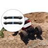 Compatible with Tamiya for TT-02 TT-02T 1/10 RC Car Upgrade Parts Accessories 3Pcs Steering Link Rod Servo Rod Blue RC Car Part Accessories view 4