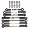 Compatible with Wltoys 144001 144010 124017 124019 RC Car Parts Spare 7Pcs Front Rear Tie Rod Servo Link Rod with Ball Head Screw RC Car Part Accessories view 3