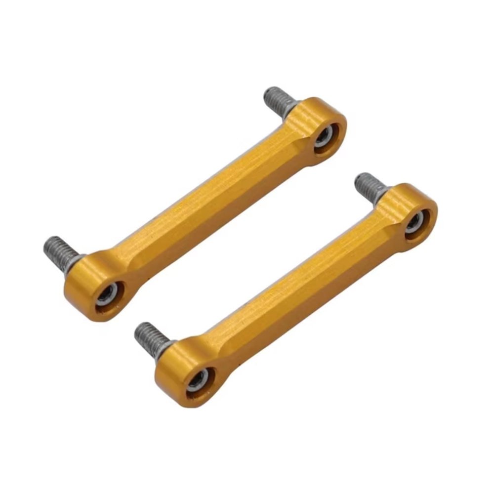 RC Car Parts Compatible with SG1603 for SG1604 for UDIRC UD1603 UD1604 1/16 RC Car Upgrade Parts Metal Link Rod Pull Rod(Blue)