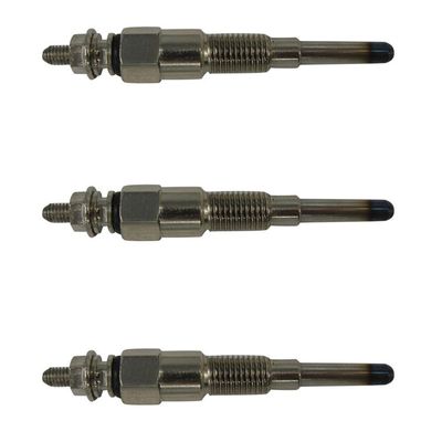 16851-65510 Qty 3: Glow Plug Fits for Kubota B1700D B1700E B1700HSD B1700HSE B21