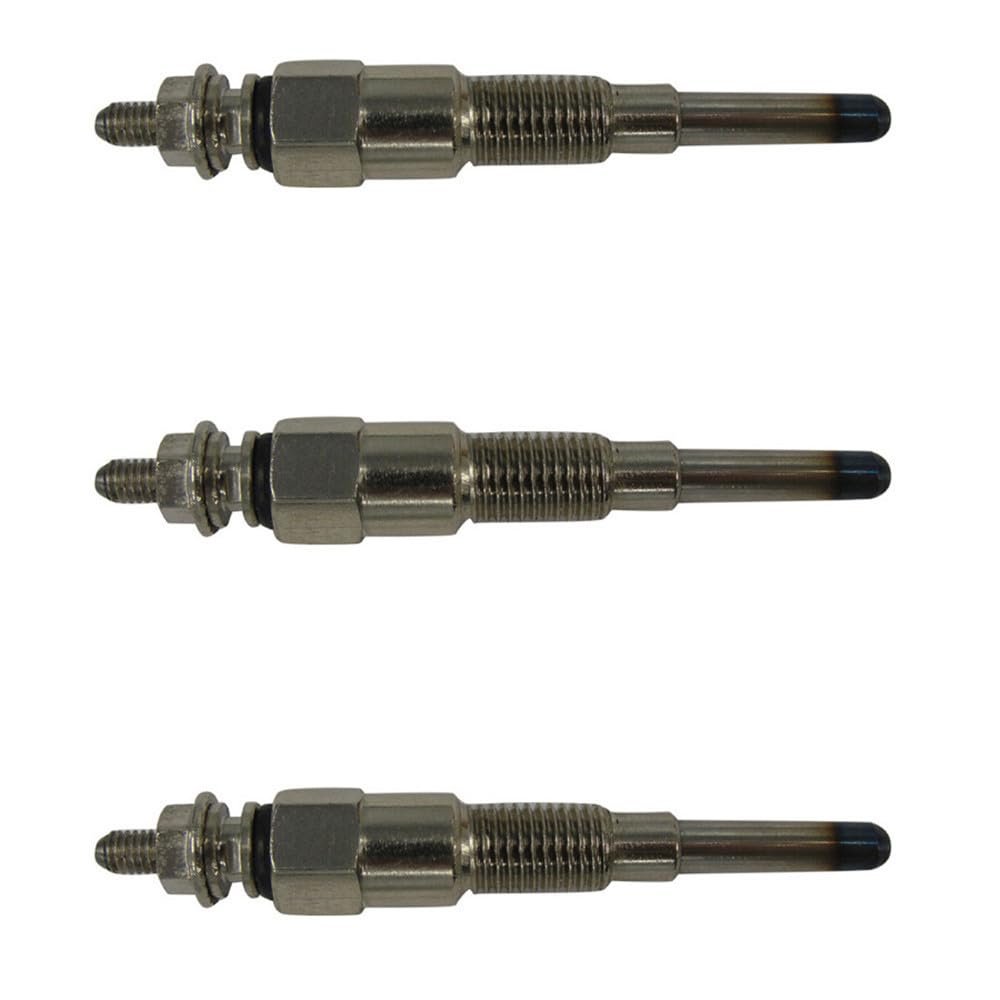 16851-65510 Qty 3: Glow Plug Fits for Kubota B1700D B1700E B1700HSD B1700HSE B21