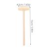 Abaodam 10pcs Mini Wooden Hammer for Boys Educational Beat Enhancing Hand Eye Coordination and Grasping Skills Safe Creative Pounding Mallets view 2