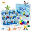 Air Dry Clay Kit - Ocean Theme, Modeling Clay for Kids, DIY Model Magic Clay with Sculpting Tools and Tutorials, 12 Boxes Molding Clay, Ultra Light, Soft & Non-Sticky, Arts and Crafts Gift for Kids view 1