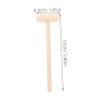 Abaodam 10pcs Mini Wooden Hammer for Boys Beat Educational Enhancing Hand Eye Coordination and Dexterity Development view 2