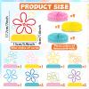 12Pcs Bikini Flower Bubble Honeycomb Centerpiece for Tables Ocean Party Decoration Yellow Cartoon Honeycomb Centerpiece Table Topper for Under the Sea Baby Shower Cartoon Theme Birthday Party Supplies view 2