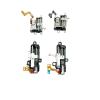 VUQLDHAYZ 5mm Precision Planetary Gearbox Gear Stepping Stepper Electronic Starter 2-Phase 4-Wire Linear Screw Metal D view 1