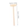 SUPVOX 10pcs Mini Wooden Hammer for Boys Beat for Hand Eye Coordination Educational Mallet Dexterity and Arm Movement Creative Pounding Activity view 2