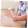 Toddmomy 10pcs Mini Wooden Mallet for Boys Educational Beat to Develop Hand Eye Coordination Dexterity and Arm Movement Creative Pounding Hammer Gift view 4