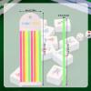 2 Pack/320pcs Mahjong Card Line Finders, Bright Rules Reader Sticky Strip Tape Portable Helper Marker Mah Jong Jongg Ruler Gift Fit Players Card Line Guide Accessories for Leisure Time or Travel view 2