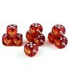 10 Piece D6 dice 16mm Acrylic Dice Set Polyhedral Dice Game Dice for RPG MTG DND Dice Table Games view 3