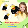 Animal Hand Puppets 11 Inch Bird Plush Toucan Owl Eagle Parrot Flamingo Peacock Puppet Toys Role-Play Puppets for Kids Storytelling Imaginative Pretend Play Teaching Preschool(Eagle) view 4