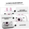 Abaodam Digital Camera Dual Lens Mini Camera with IPS Screen Intelligent Face Recognition Auto Supports Up to Memory view 2