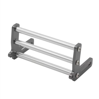 Rc Crawler Bumper Compatible with Axial for SCX10 for Traxxas for TRX4 1/10 RC Crawler Vehicle Upgrade Accessories Metal Front Bumper for Universal