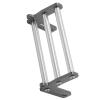 Rc Crawler Bumper Compatible with Axial for SCX10 for Traxxas for TRX4 1/10 RC Crawler Vehicle Upgrade Accessories Metal Front Bumper for Universal view 2
