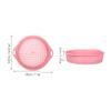 ToysCentral Basics Multi Use Garden Soil Sifting Tool with Uniform Mesh Soil Sieve Pan for Stone and Filtration Easy Clean Sifting Pan for Gardening and Beach Play Pink view 2