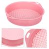 ToysCentral Basics Multi Use Garden Soil Sifting Tool with Uniform Mesh Soil Sieve Pan for Stone and Filtration Easy Clean Sifting Pan for Gardening and Beach Play Pink view 3