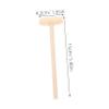 GALPADA 10pcs Mini Wooden Mallet Hammer Educational Beat for Boys Hand Eye Coordination Dexterity Development Beat view 2