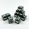 10 Piece D6 dice 16mm Acrylic Dice Set Polyhedral Dice Game Dice for RPG MTG DND Dice Table Games view 4