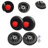 4Pcs Kids Twist Car Replacement Wheels Front Rear Wheels Children Car Accessories on Cars Wheel Replacement Part view 4