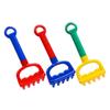 BESPORTBLE 3pcs Sand Rake for Bright Plastic Beach with Small Lightweight Rakes Safe Outdoor Sand Play Tools for Ages for Beach and Park Fun view 1