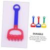 BESPORTBLE 3pcs Sand Rake for Bright Plastic Beach with Small Lightweight Rakes Safe Outdoor Sand Play Tools for Ages for Beach and Park Fun view 3