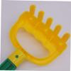 BESPORTBLE 3pcs Sand Rake for Bright Plastic Beach with Small Lightweight Rakes Safe Outdoor Sand Play Tools for Ages for Beach and Park Fun view 4