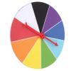 VICASKY Wall Mounted Prize Wheel Turntable for Parties Reusable Hanging Spin Wheel with Multiplication Design Compact and Portable Game Supply for Adults Fun view 1