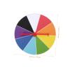 VICASKY Wall Mounted Prize Wheel Turntable for Parties Reusable Hanging Spin Wheel with Multiplication Design Compact and Portable Game Supply for Adults Fun view 3